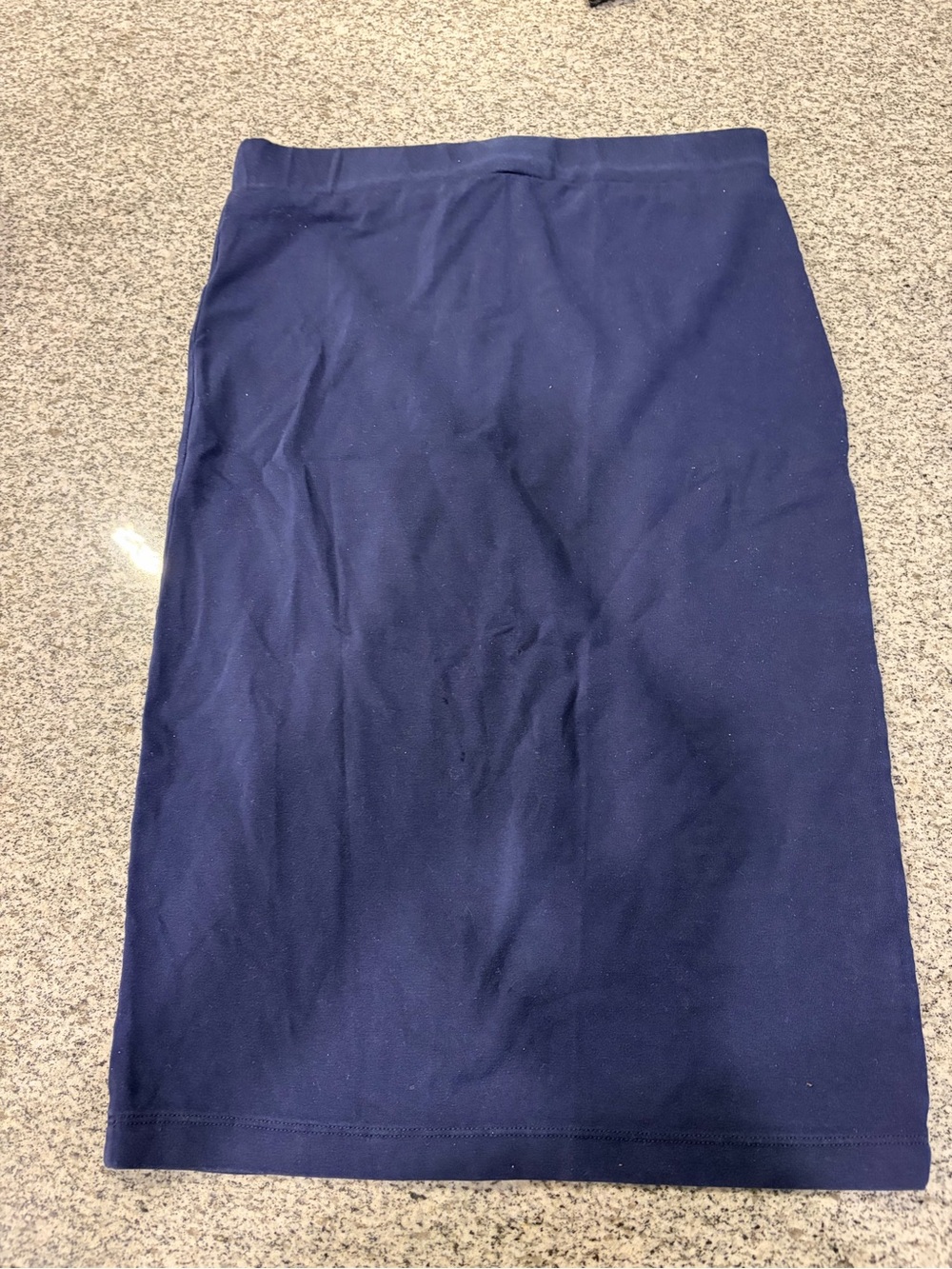 Forever 21 Navy Pencil Skirt - Classic Slim Fit